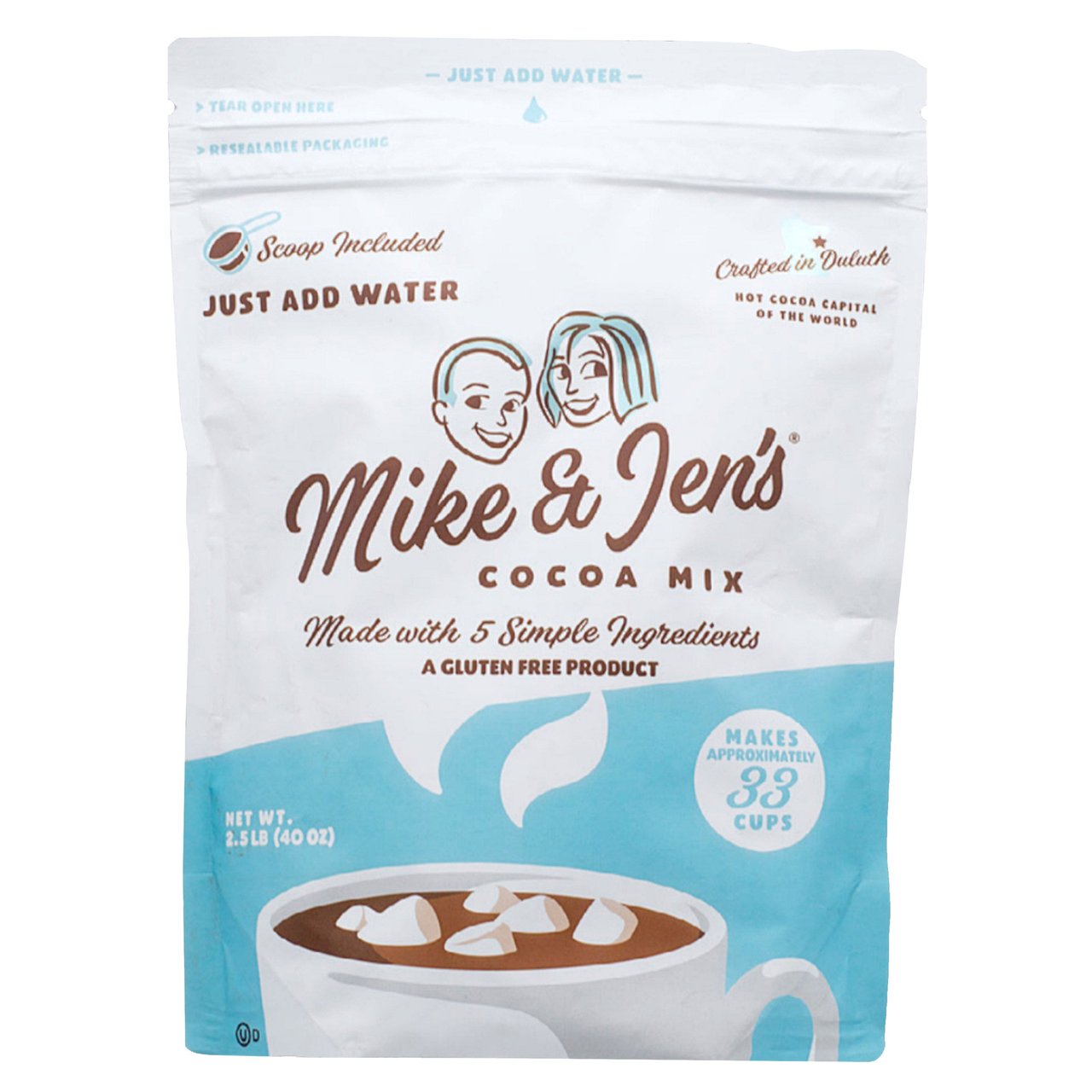 Mike & Jen's Hot Cocoa Mix 40 Ounce Bag - Image 1