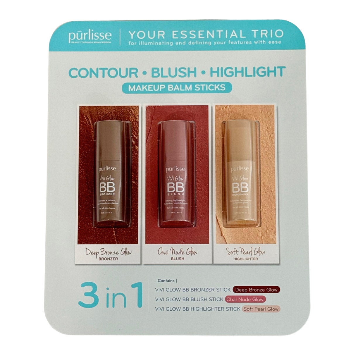 Purlisse ViVi Glow Contour Trio - Image 1