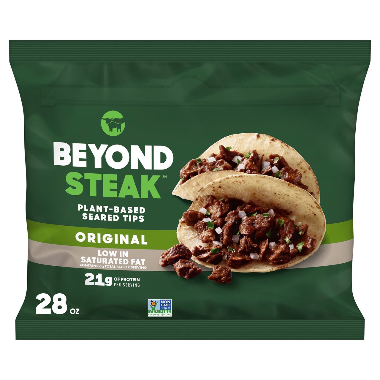 Beyond Steak Plant-Based Seared Tips, 28 oz - Image 1