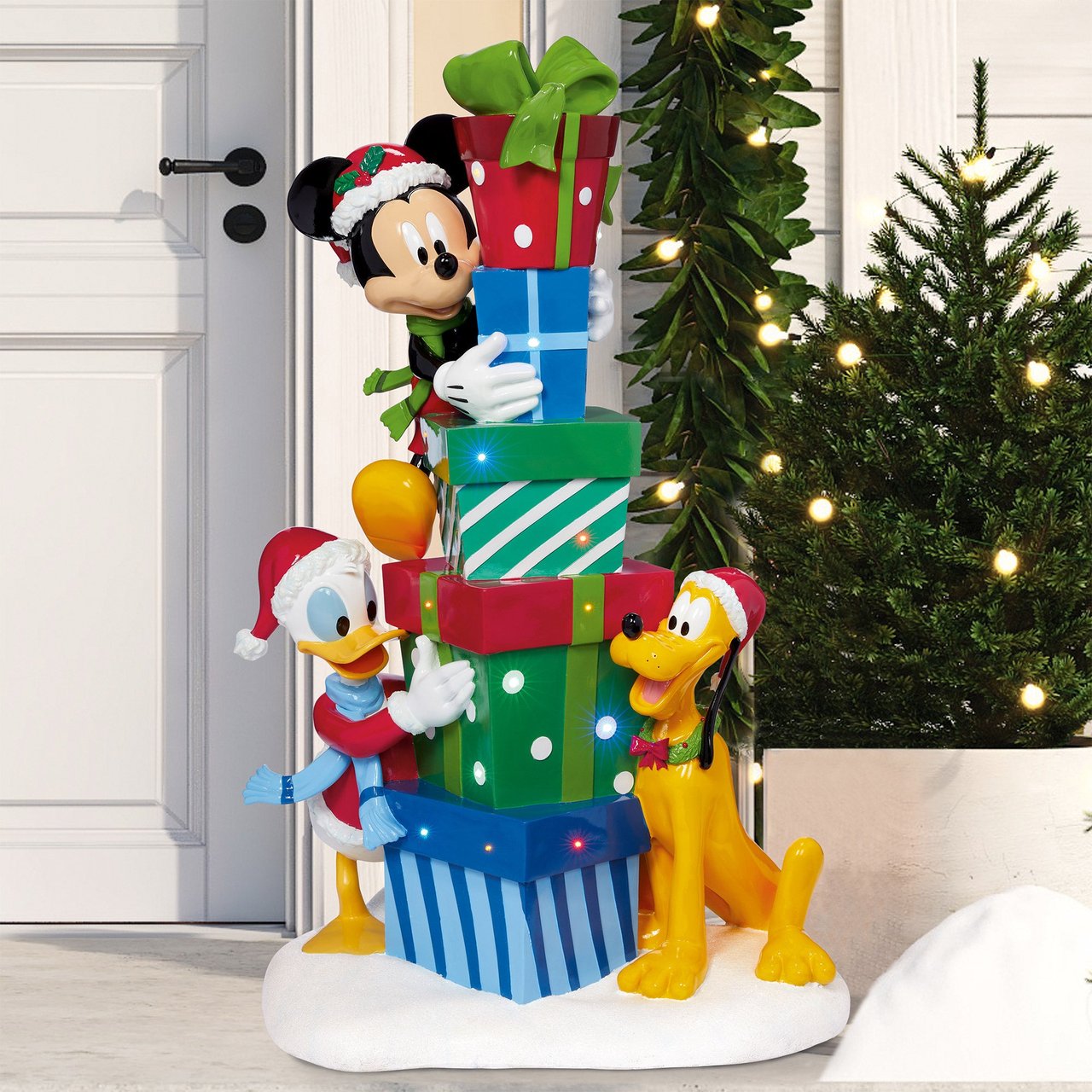 Disney Mickey and Friends 4' Stacked Presents - Image 1