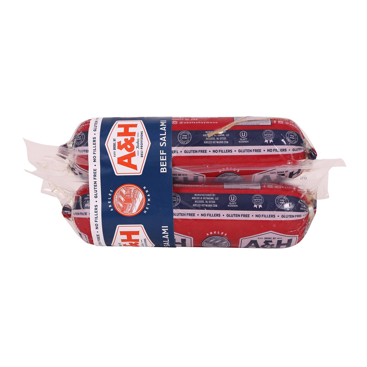 Abeles & Heymann Twin Pack Salami 2/14 oz (1.75 lbs)