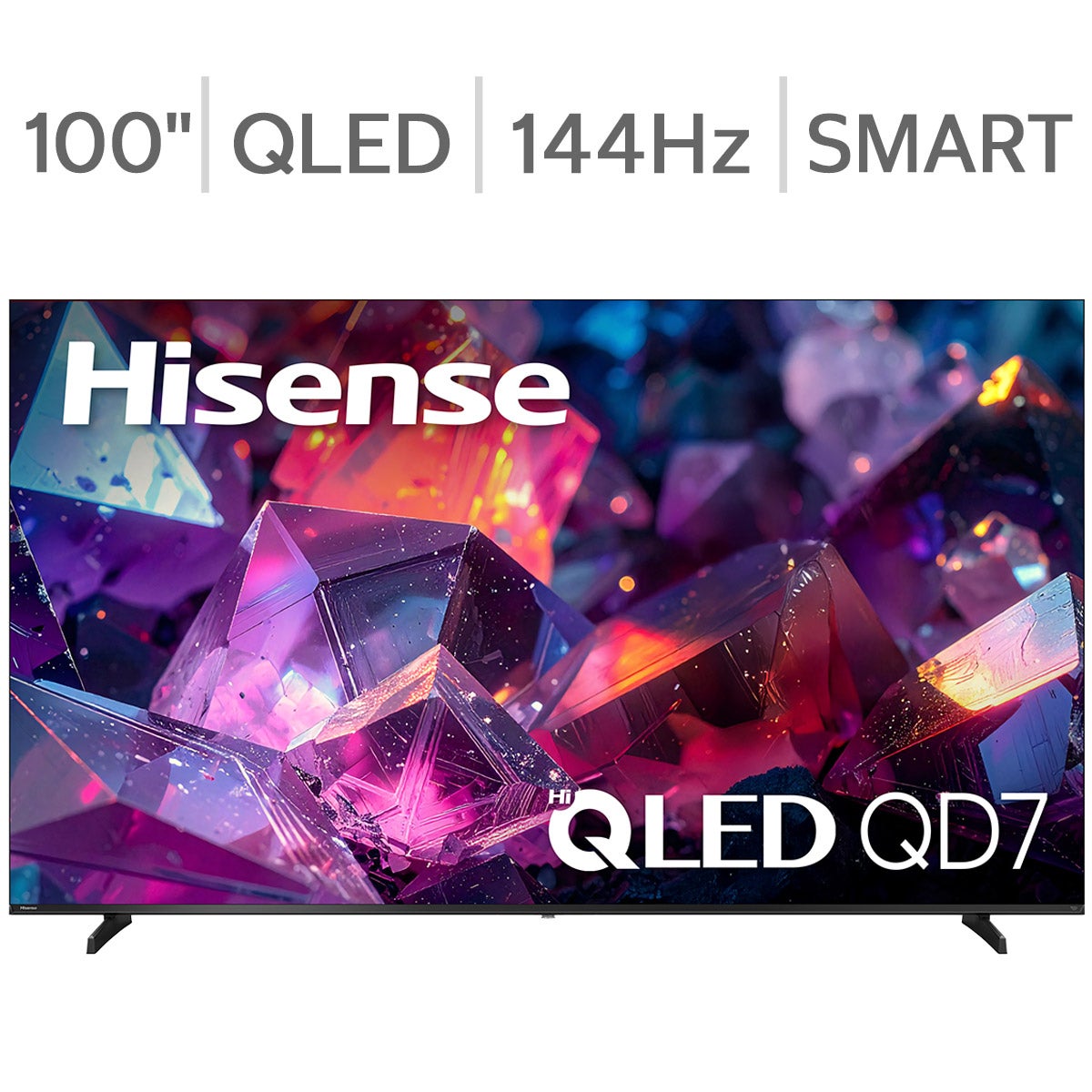HISENSE 100QD75SF 100" 100" CLASS (99.5"DIAG) 4K UHD HI-QLED LCD TV - Image 1