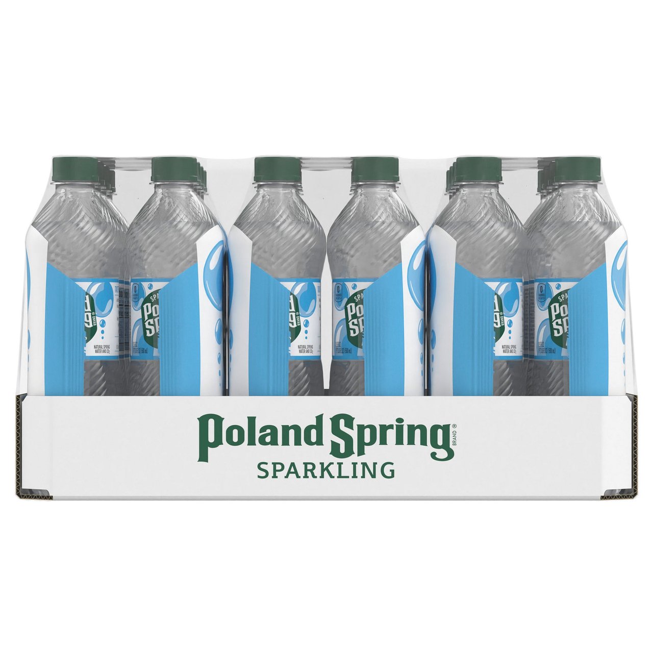 Poland Spring Sparkling Original Water, 24 x 500mL (12.675 Qts) - Image 1