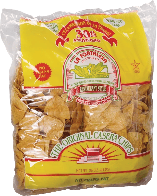 La Fortaleza Tortilla Chips, Original, 2/48 oz - Image 1