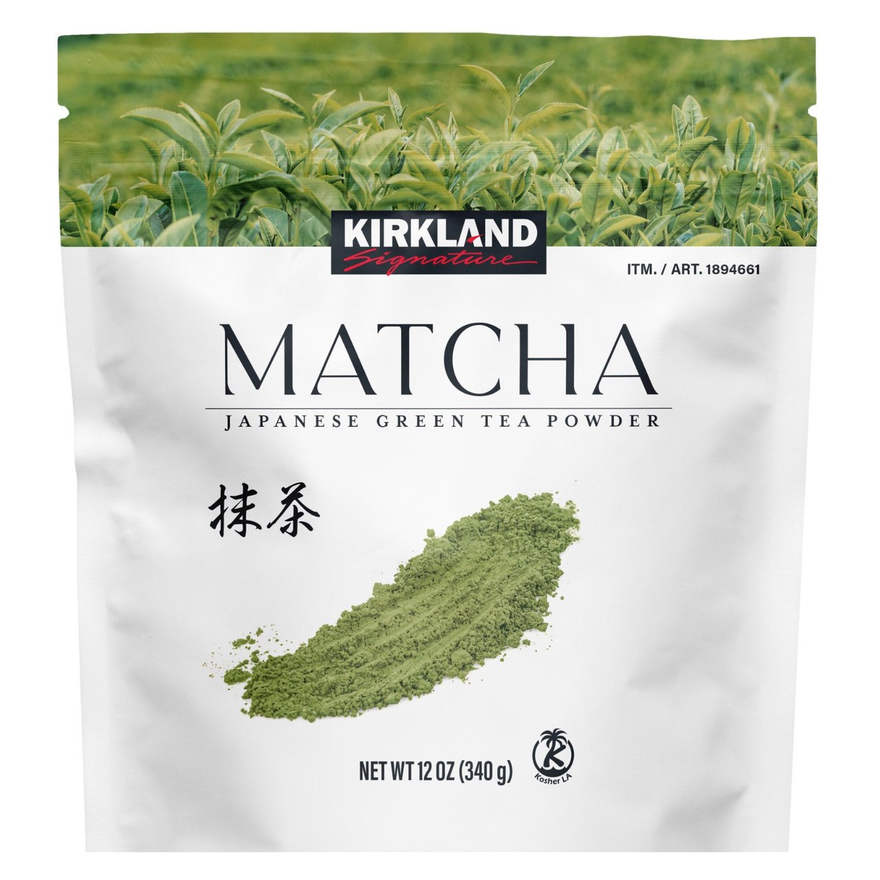 Kirkland Signature Matcha Tea Powder 12 Ounces - Image 1