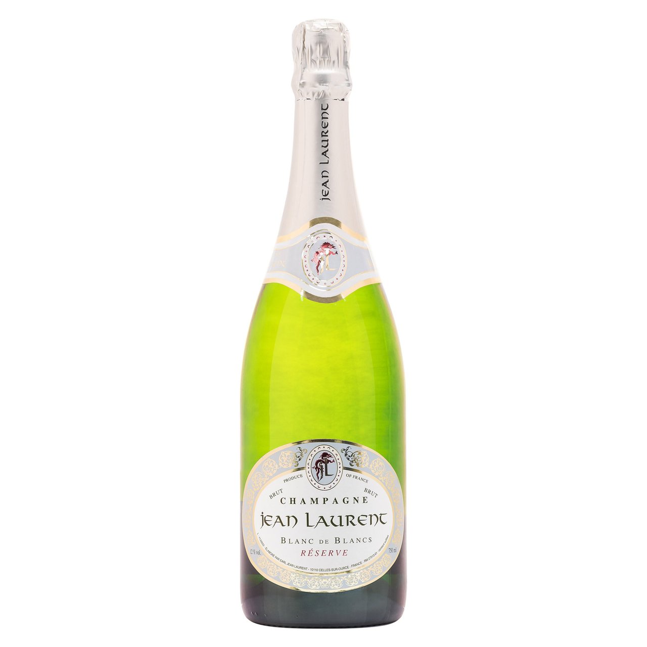 Jean Laurent Blanc de Blancs Réserve Champagne, France 750ML
