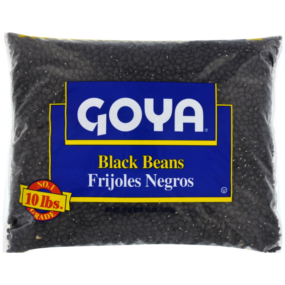 Goya Dry Black Beans 10 lbs (160 oz) - Image 1