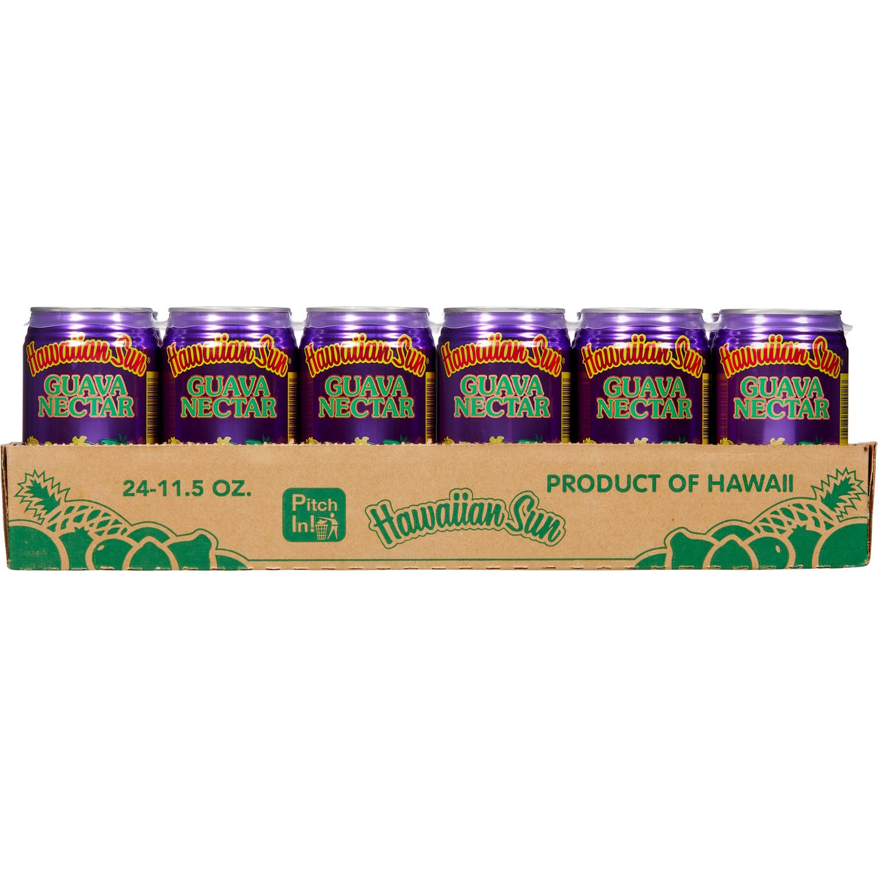 Hawaiian Sun Guava Nectar, 24/11.5 oz - Image 1