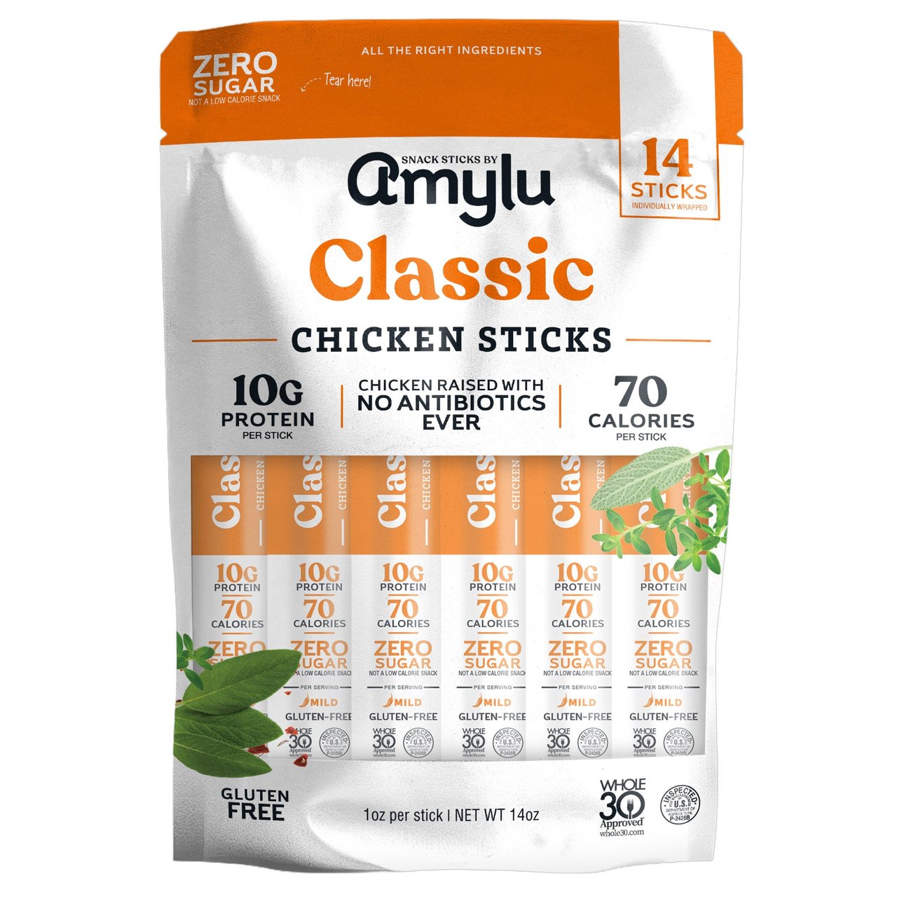 Amylu Classic Chicken Stick 14 oz (0.87 lb) - Image 1