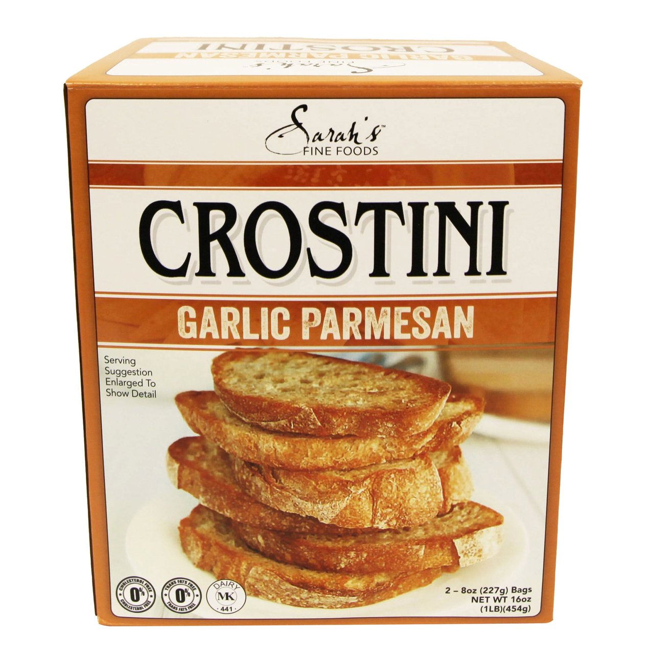 Sarah's Garlic & Parmesan Crostini 16 Ounce Box - Image 1