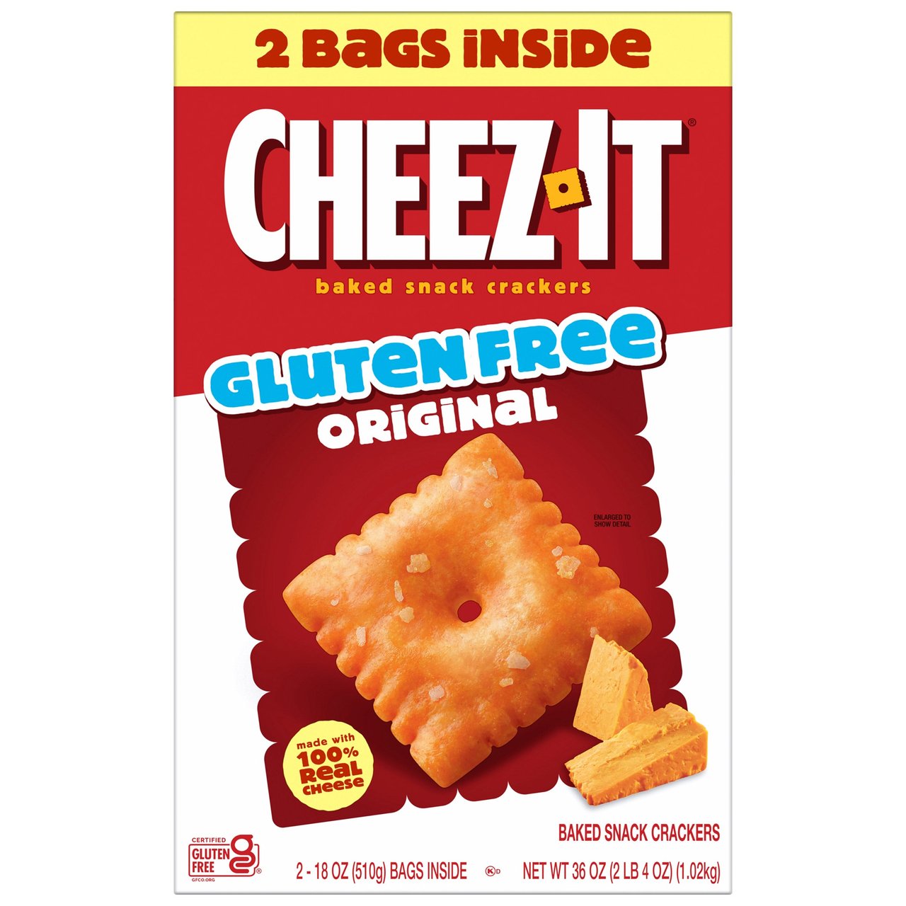CHEEZ-IT GLUTEN FREE CRACKERS 2/18OZ - Image 1
