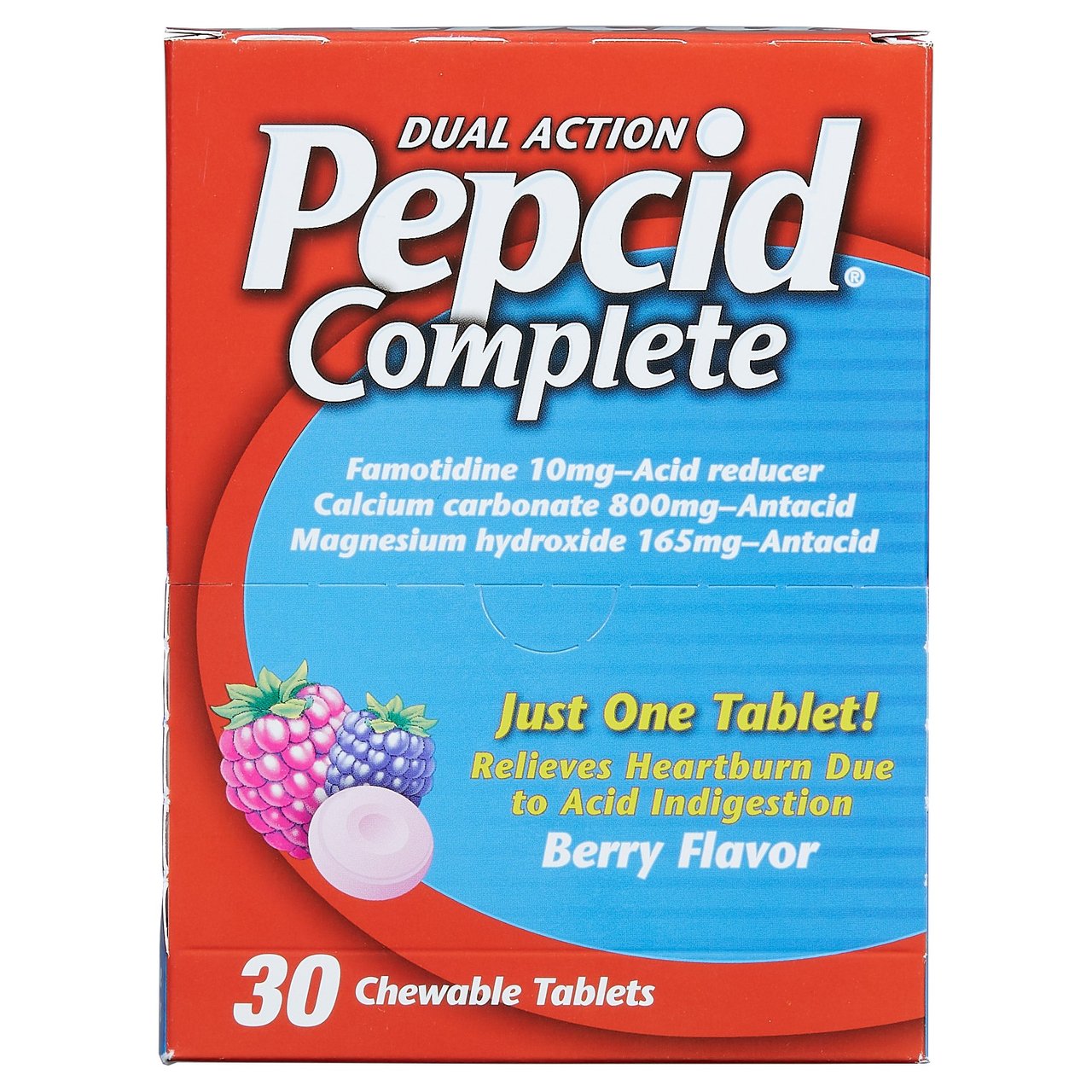 Pepcid Complete Dual Action Berry 30 CT - Image 1