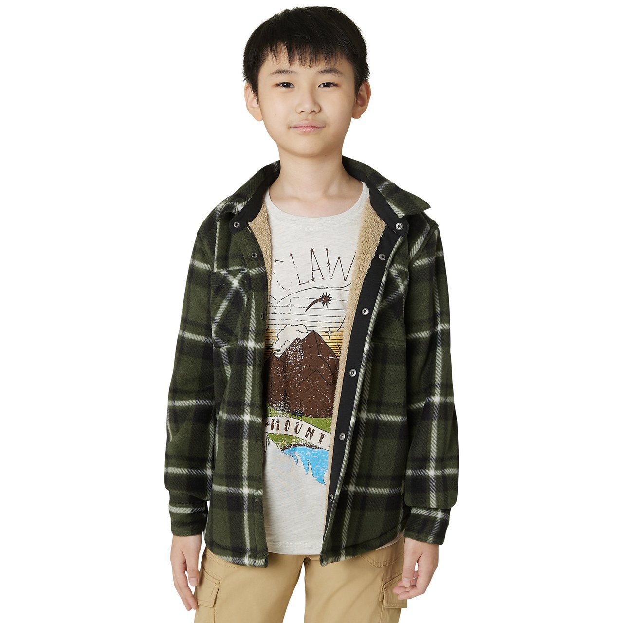 Weatherproof Vintage Youth Lined Jacket + Tee - Image 1