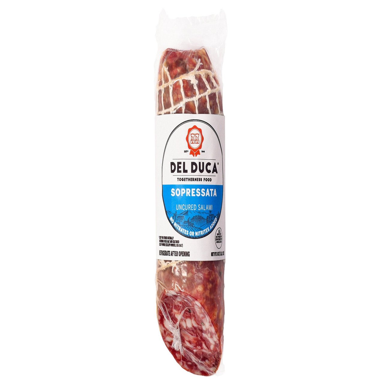 Del Duca Sopressata 18 oz (1.125 lbs) - Image 1