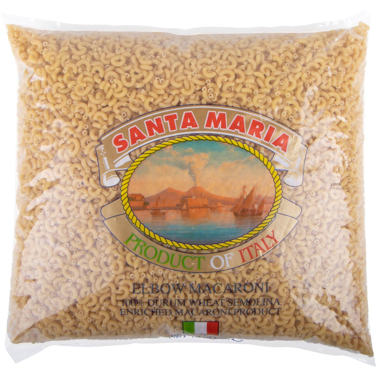 Santa Maria Elbow Macaroni, 10 lbs - Image 1