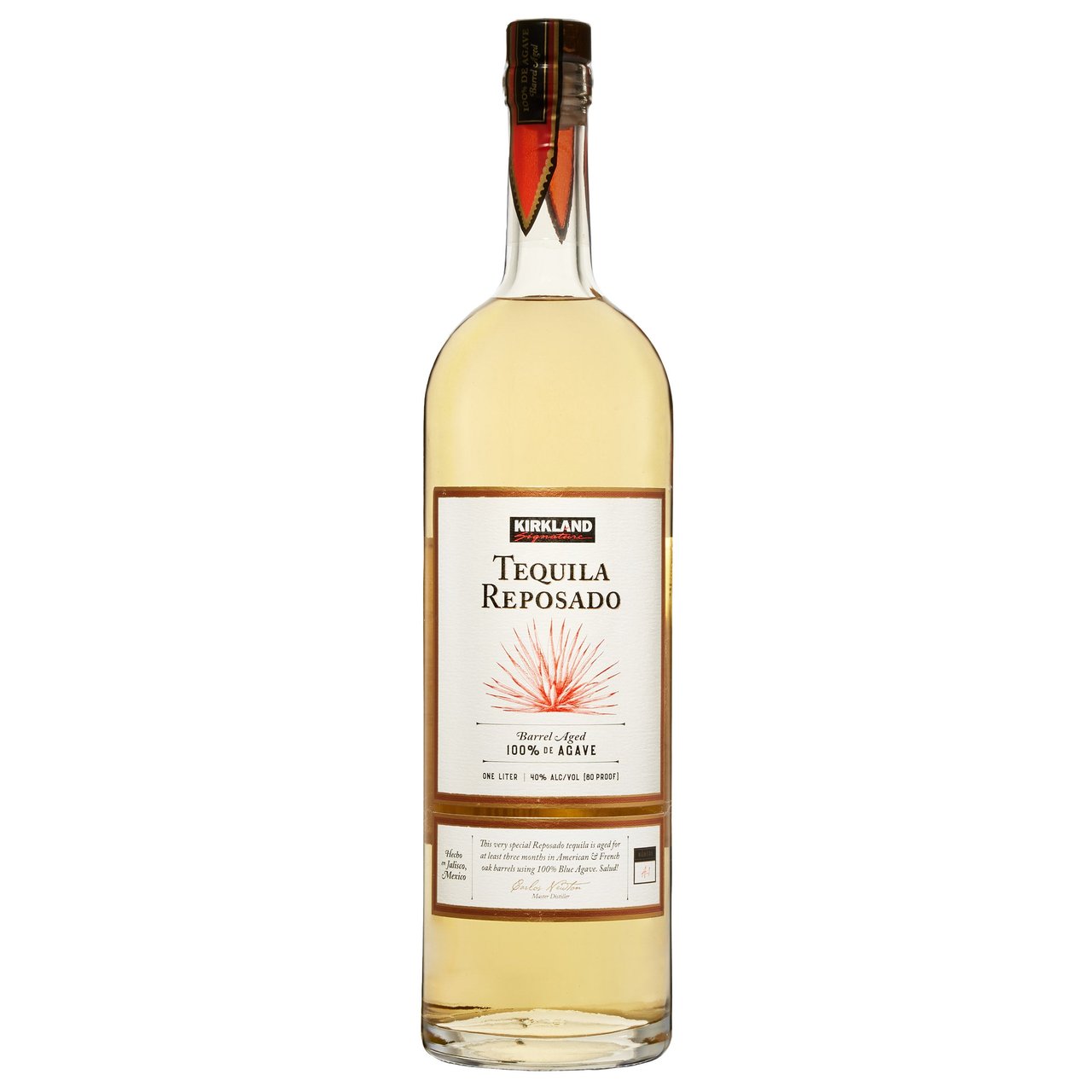 Kirkland Signature Reposado Tequila Mexico 1L