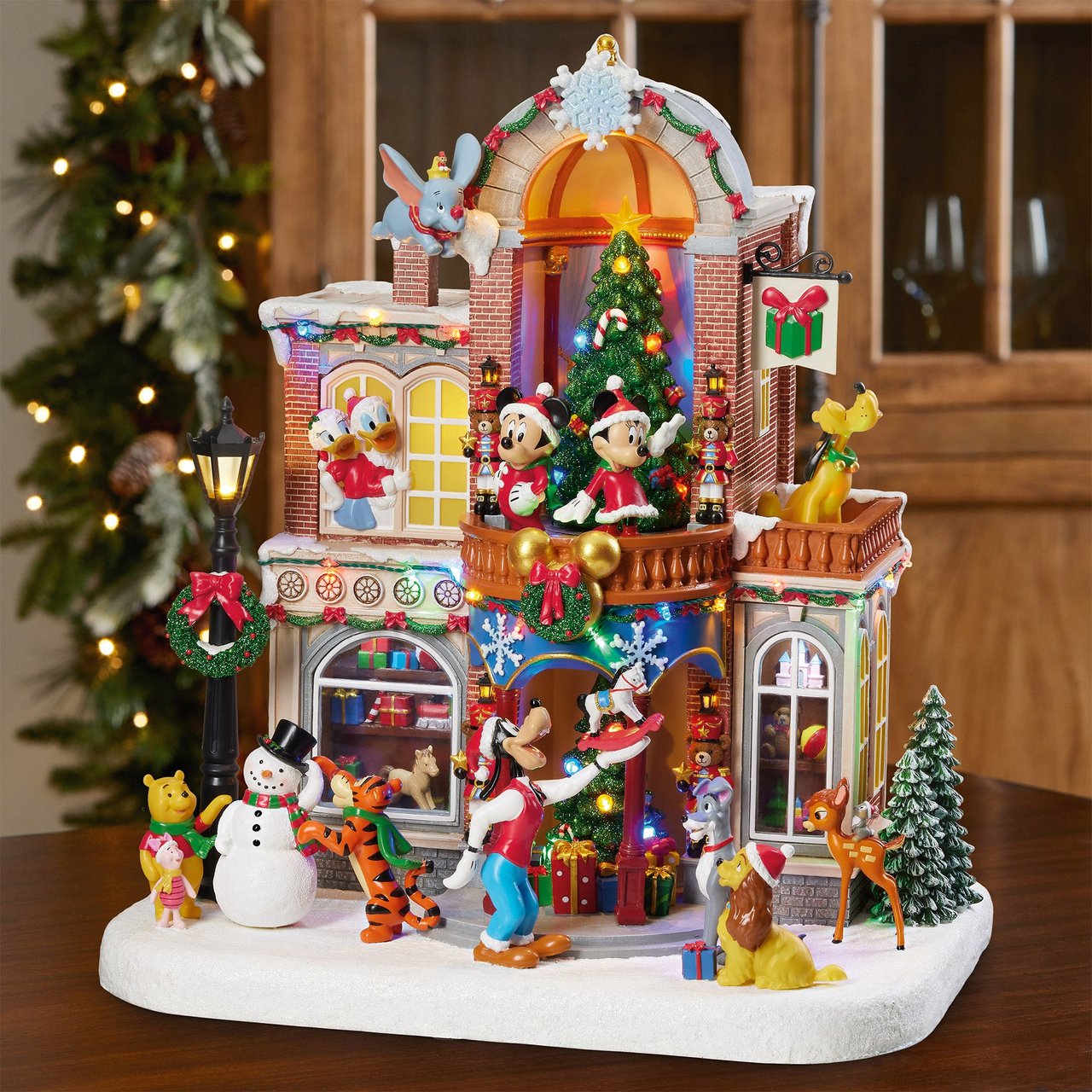 Disney Animated Holiday Toy Shop with Lights and Music (#1784962