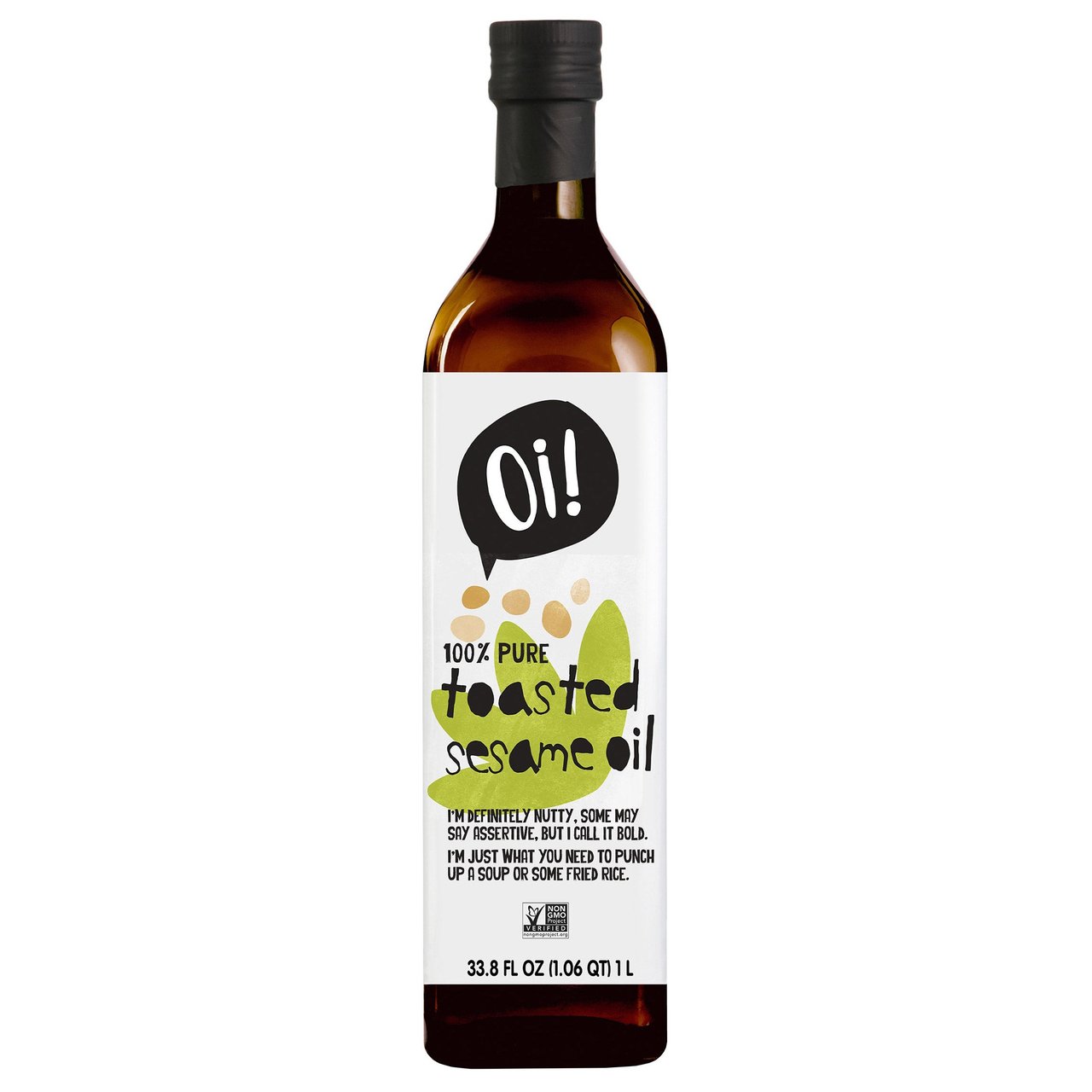 Chosen Foods 100% Pure Sesame Oil, 1 Liter - Image 1