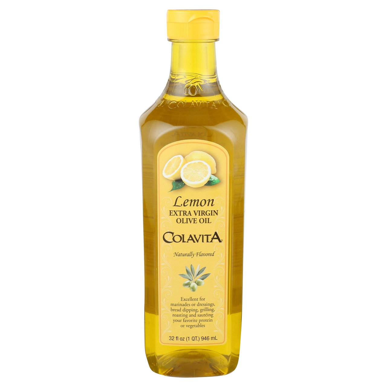 Colavita Lemon Extra Virgin Olive Oil, 32 Ounces - Image 1