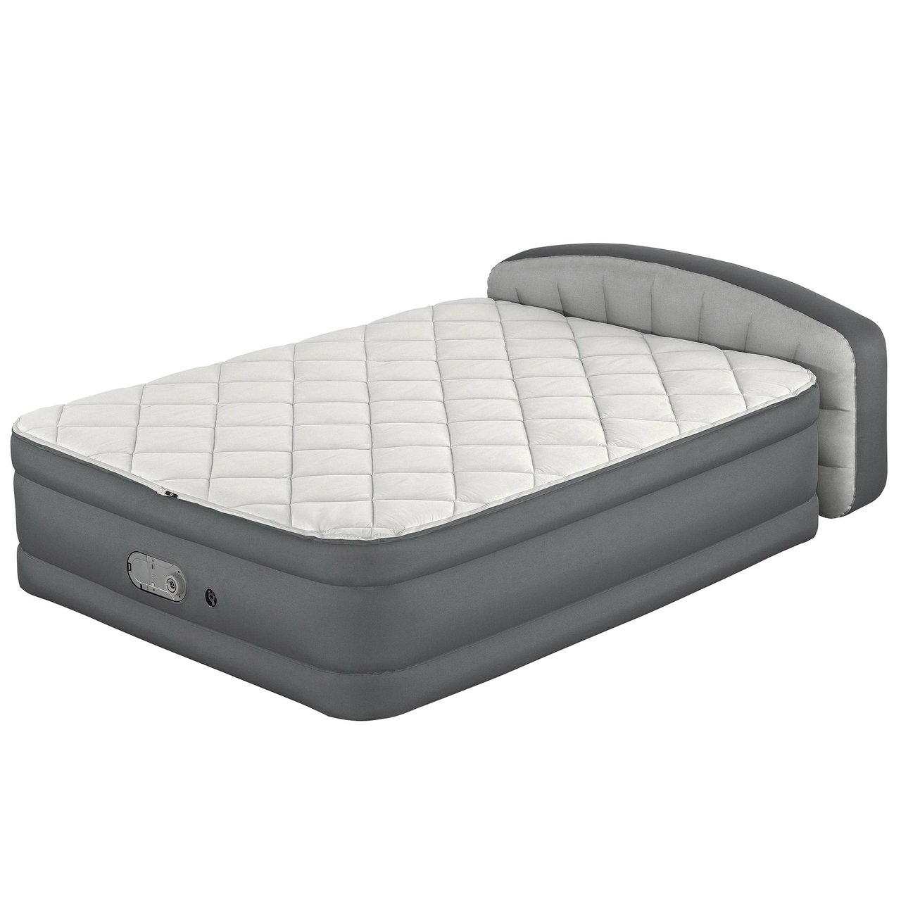 Sealy Queen Airbed with Headboard and Removable Duvet - Image 1