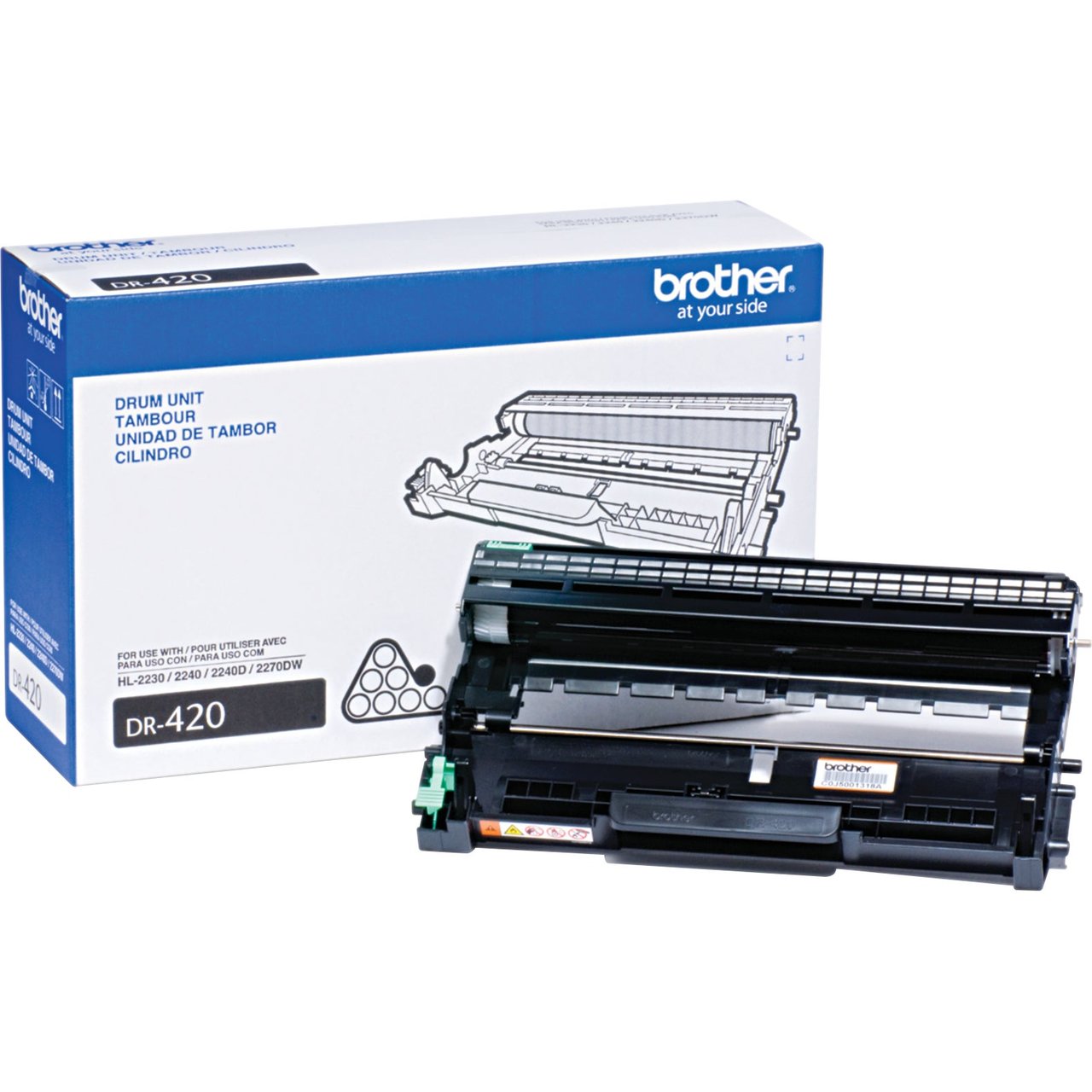 Brother DR420 Drum Unit, 2-Pack - Image 1