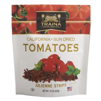 Traina Foods California Sun Dried Tomatoes Julienne Strips 15 oz