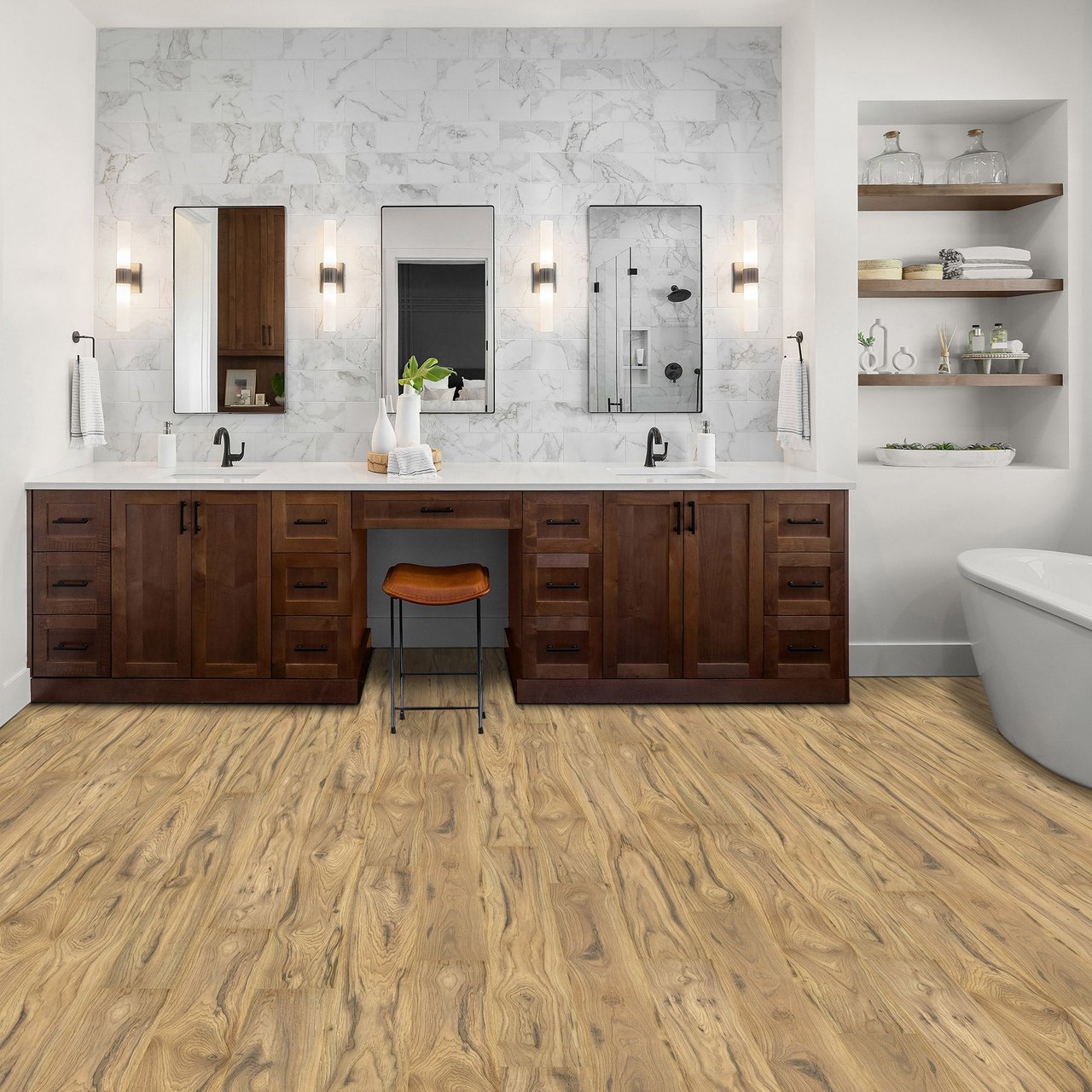 Mohawk Forest View Hickory Laminate Flooring (#1998553) - $33.99