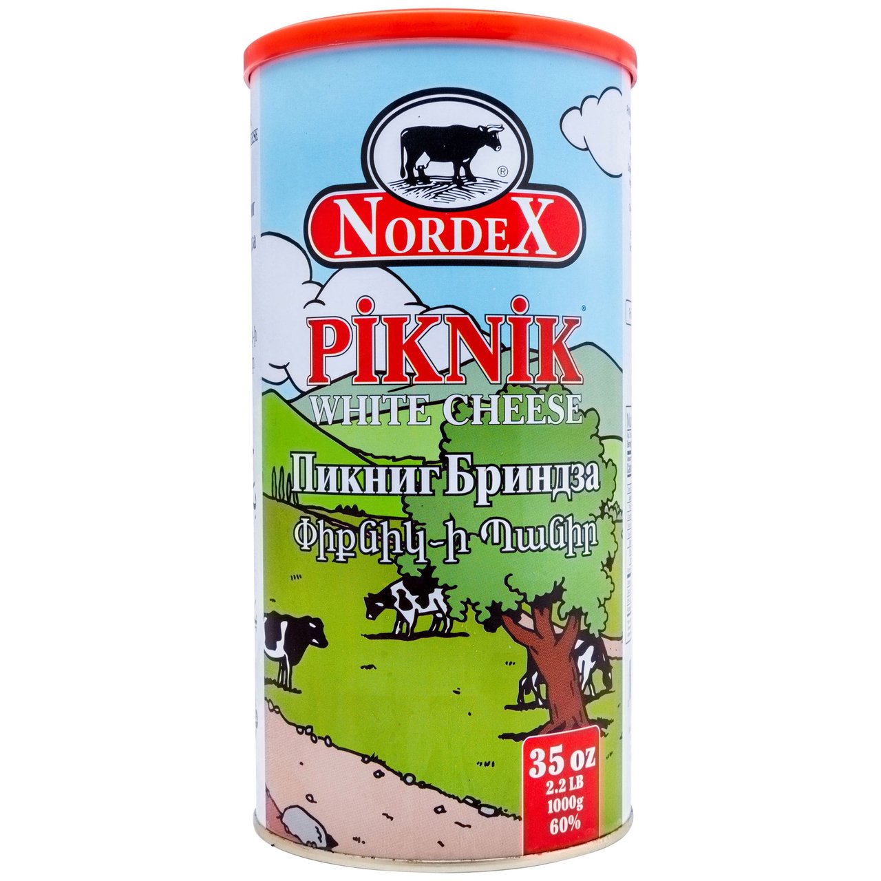 Nordex Piknik White Cheese, 35 oz - Image 1