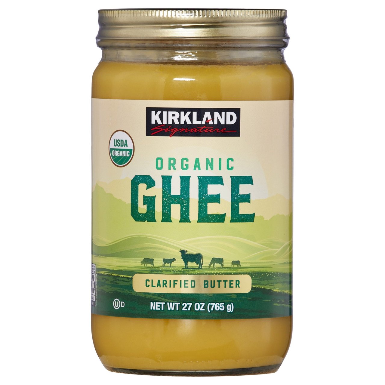 Kirkland Signature Organic Ghee 27 oz (1.68 lbs) - Image 1