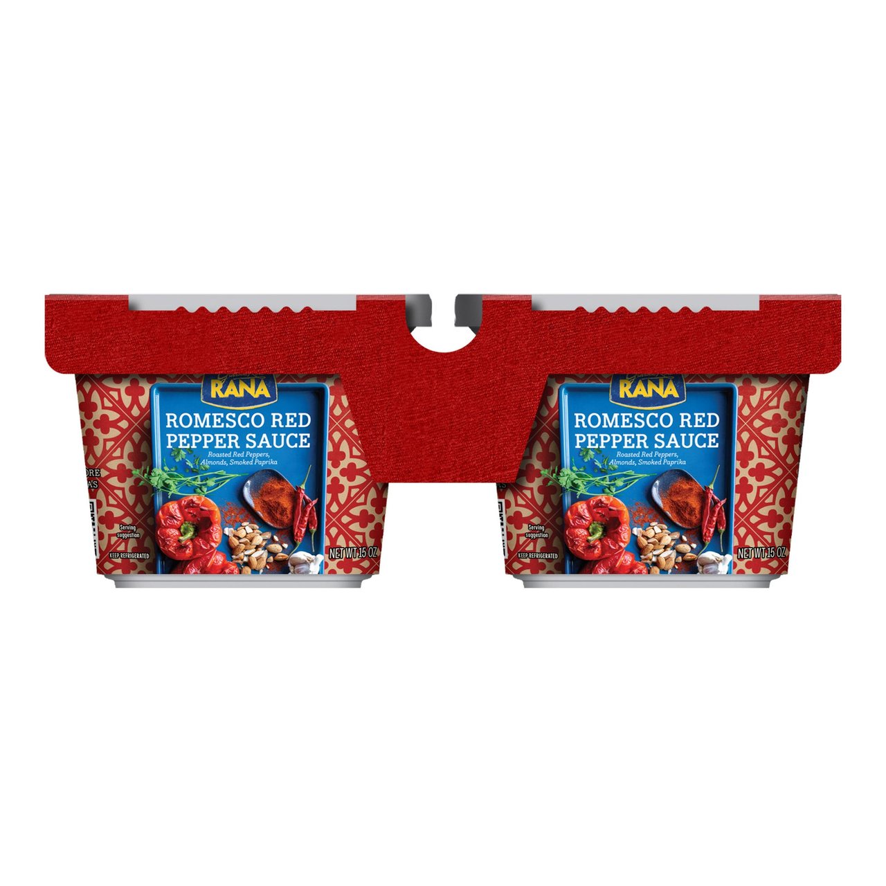 Rana Romesco Red Pepper Sauce Duo 2/15 oz (1.9 lbs) - Image 1