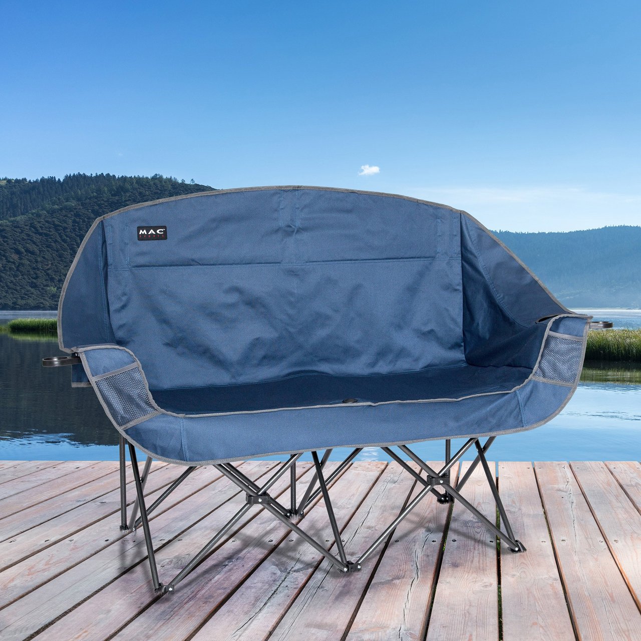 Mac Sports Double Camping Chair - Image 1