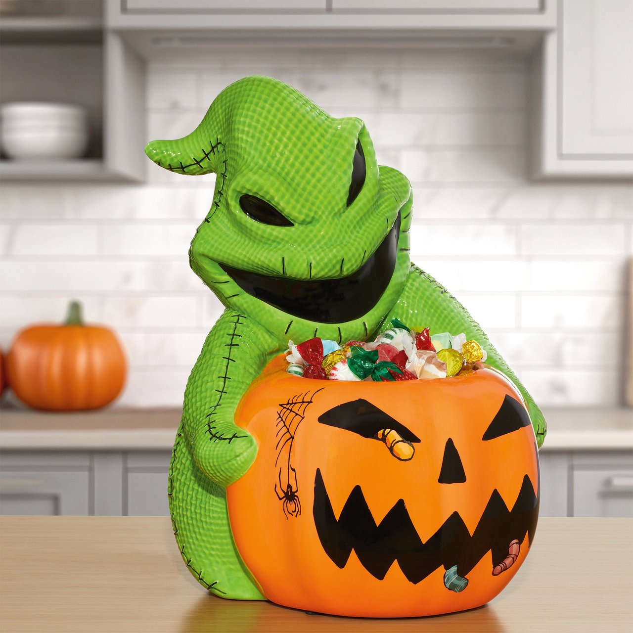 Disney Nightmare Before Christmas Oogie Boogie Candy Bowl - Image 1