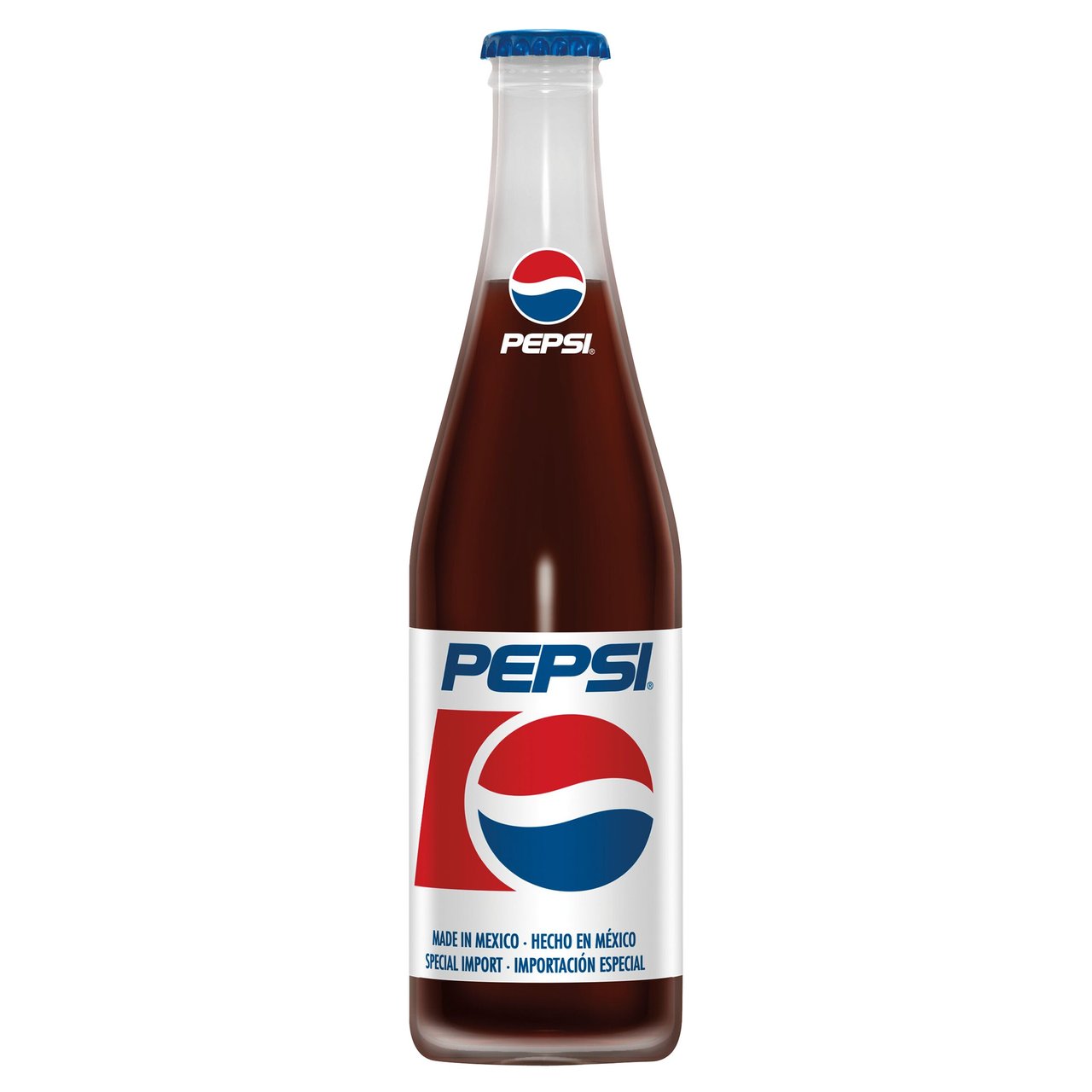 Pepsi Pure Cane Sugar 24/12oz Glass Bottles