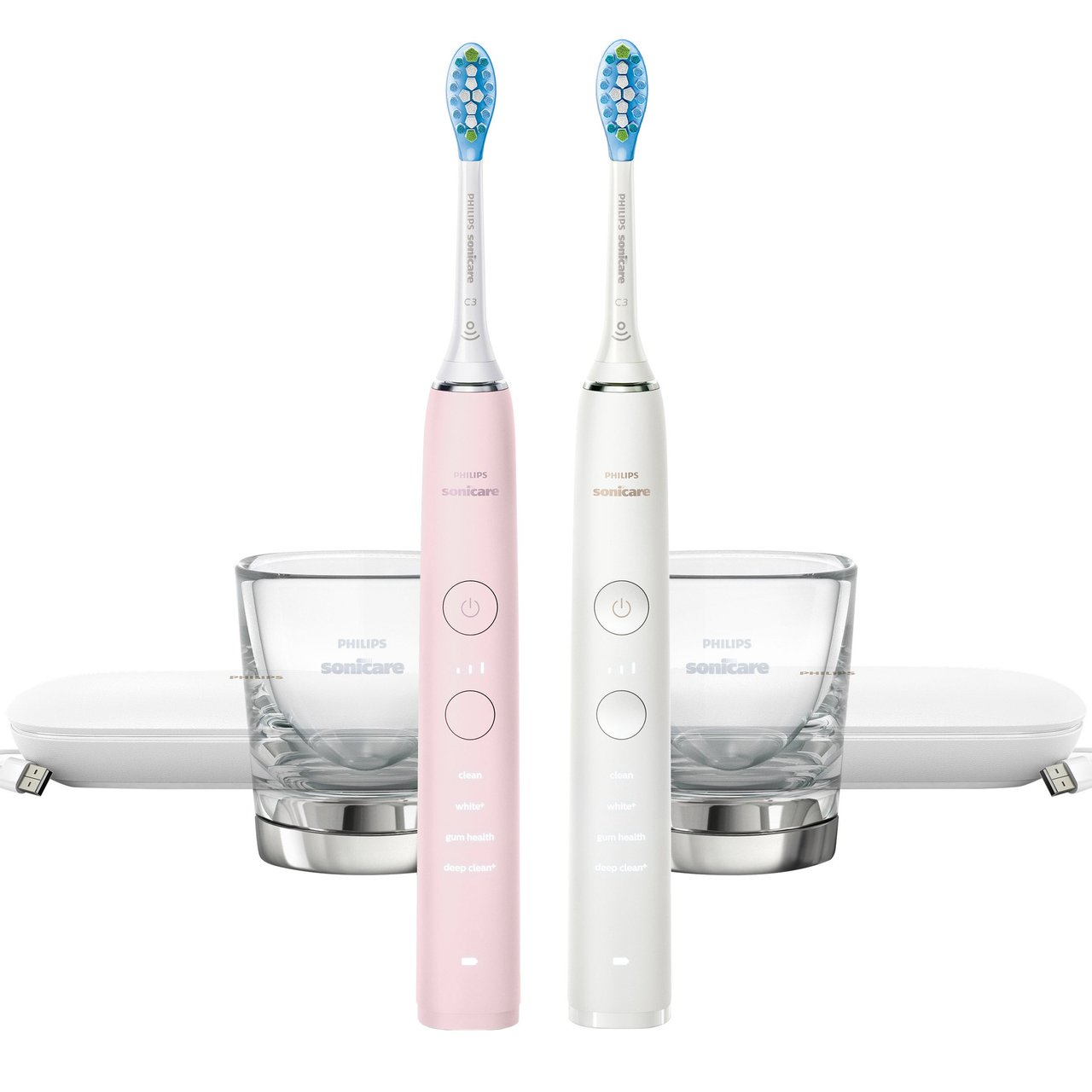 Philips Sonicare DiamondClean Connected Series 9000, 2-Pack