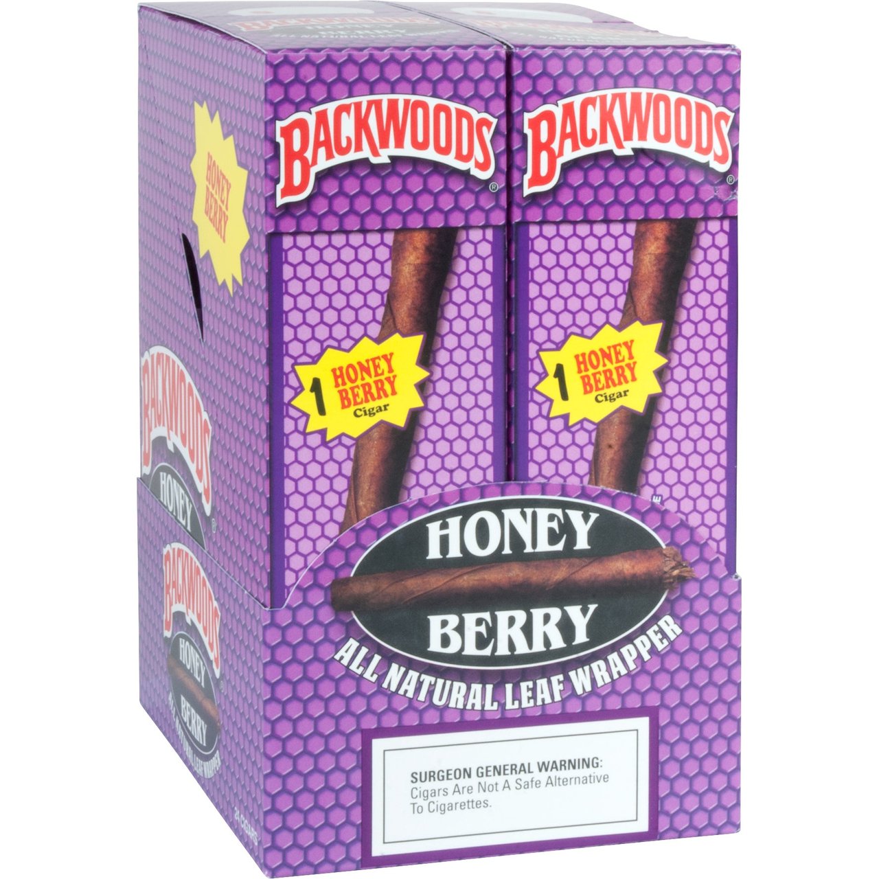 Backwoods Honey Berry Singles 24 CT - Image 1
