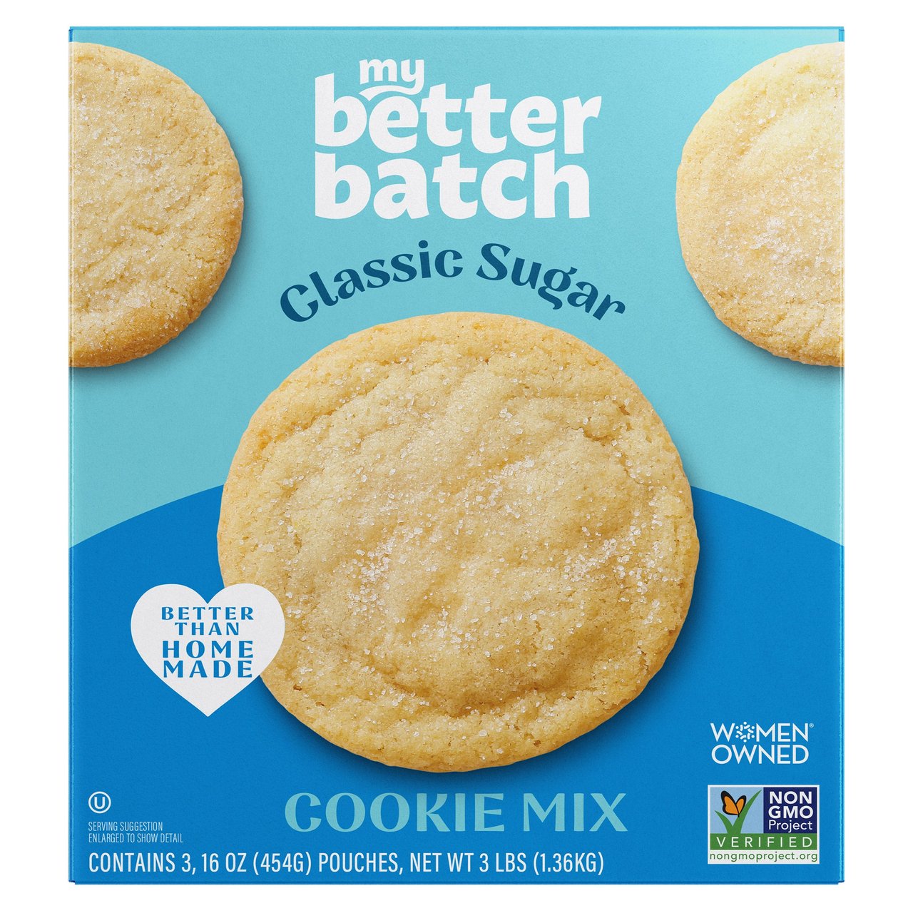 My Better Batch Sugar Cookie Mix 48 Ounces Box - Image 1