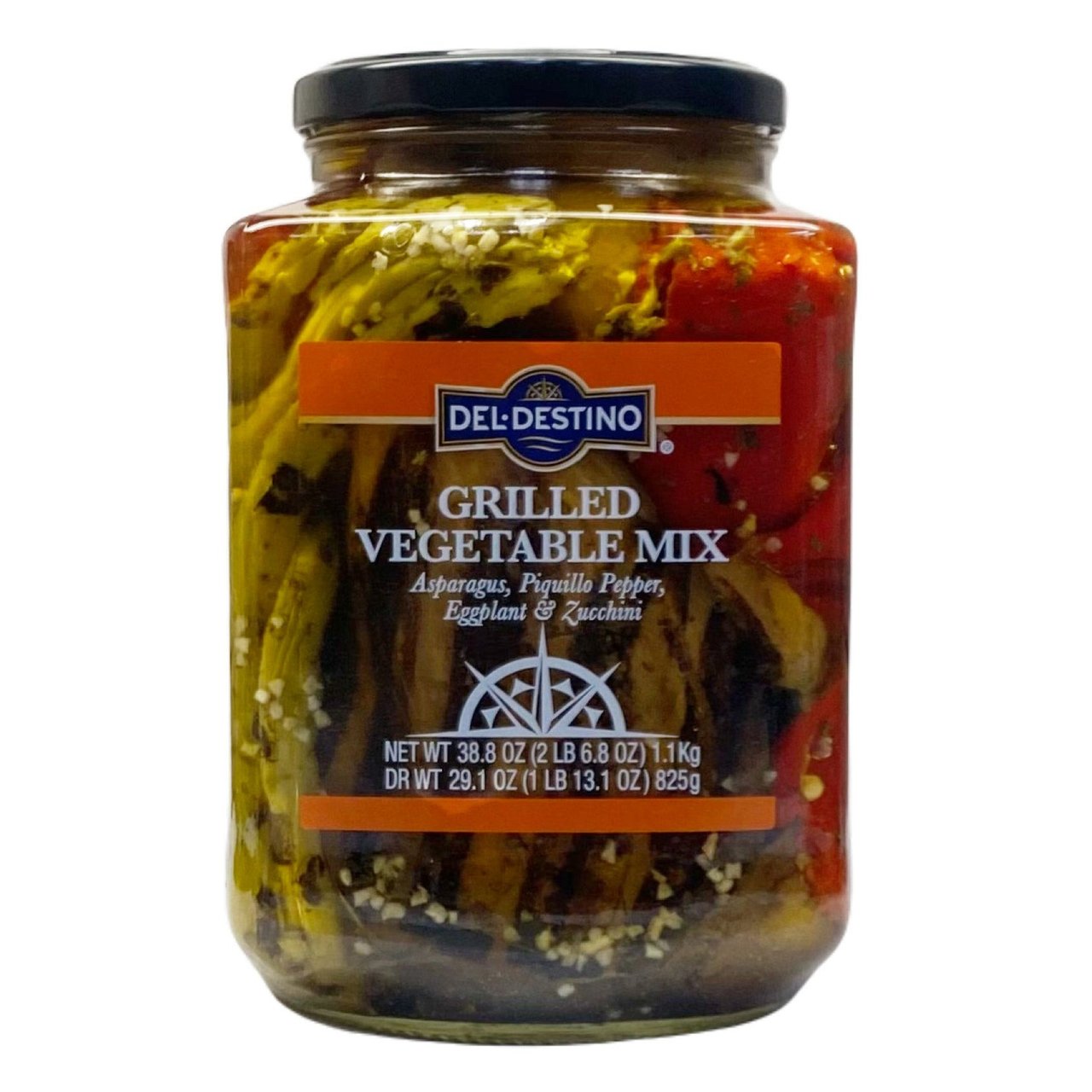 Del Destino Grilled Vegetables 38.8 oz - Image 1