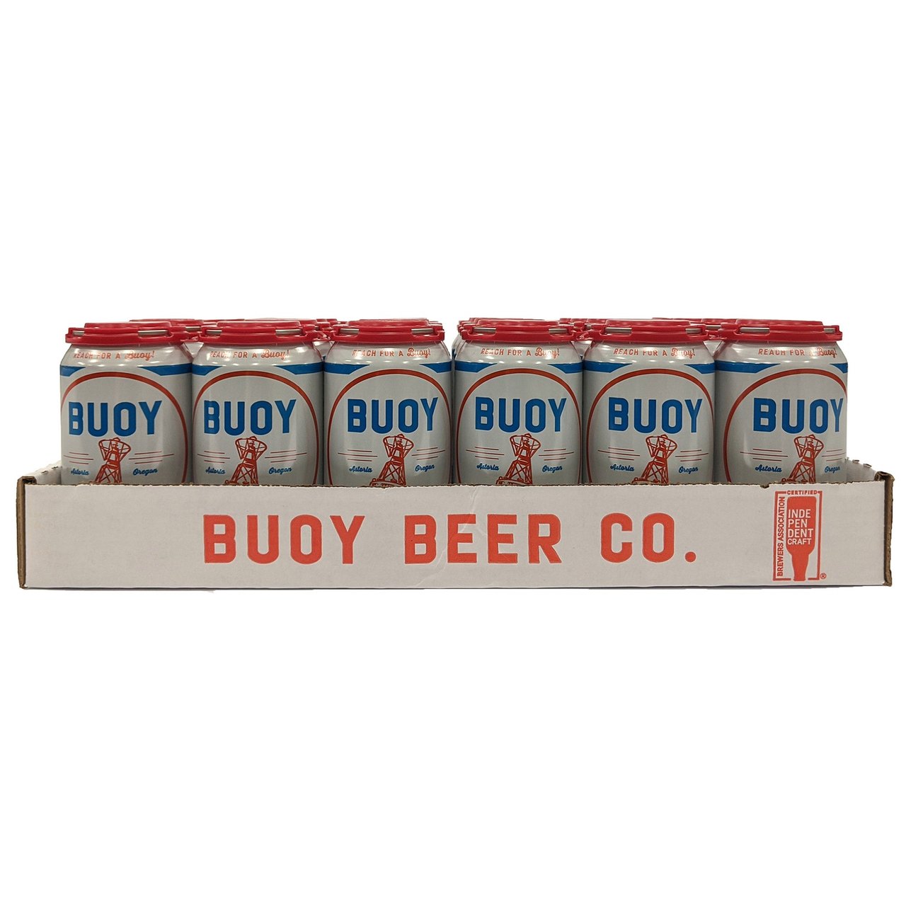 Buoy Beer Company IPA Astoria, OR - 4 x 6-Pack / 12 oz Cans - Image 1