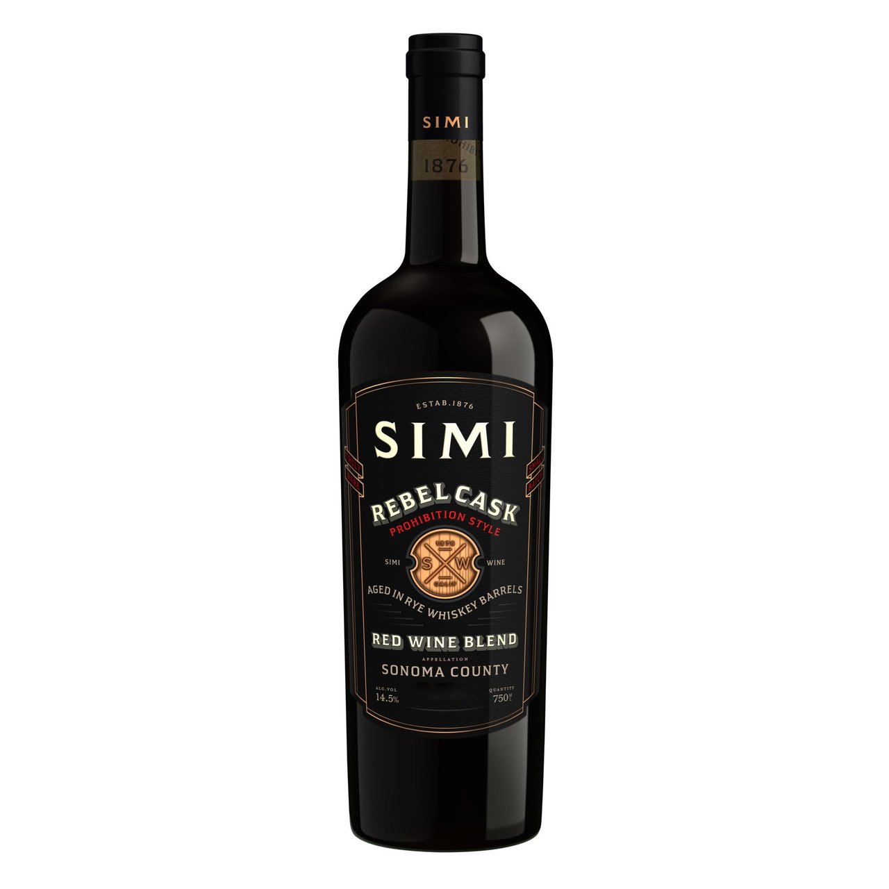 Simi Rebel Cask Red Blend, Sonoma County 750ml - Image 1