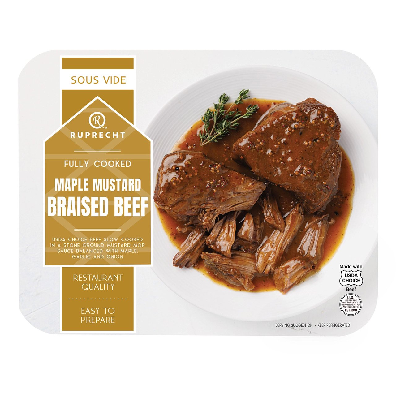 Ruprecht Maple Mustard Braised Beef (Per Lb)