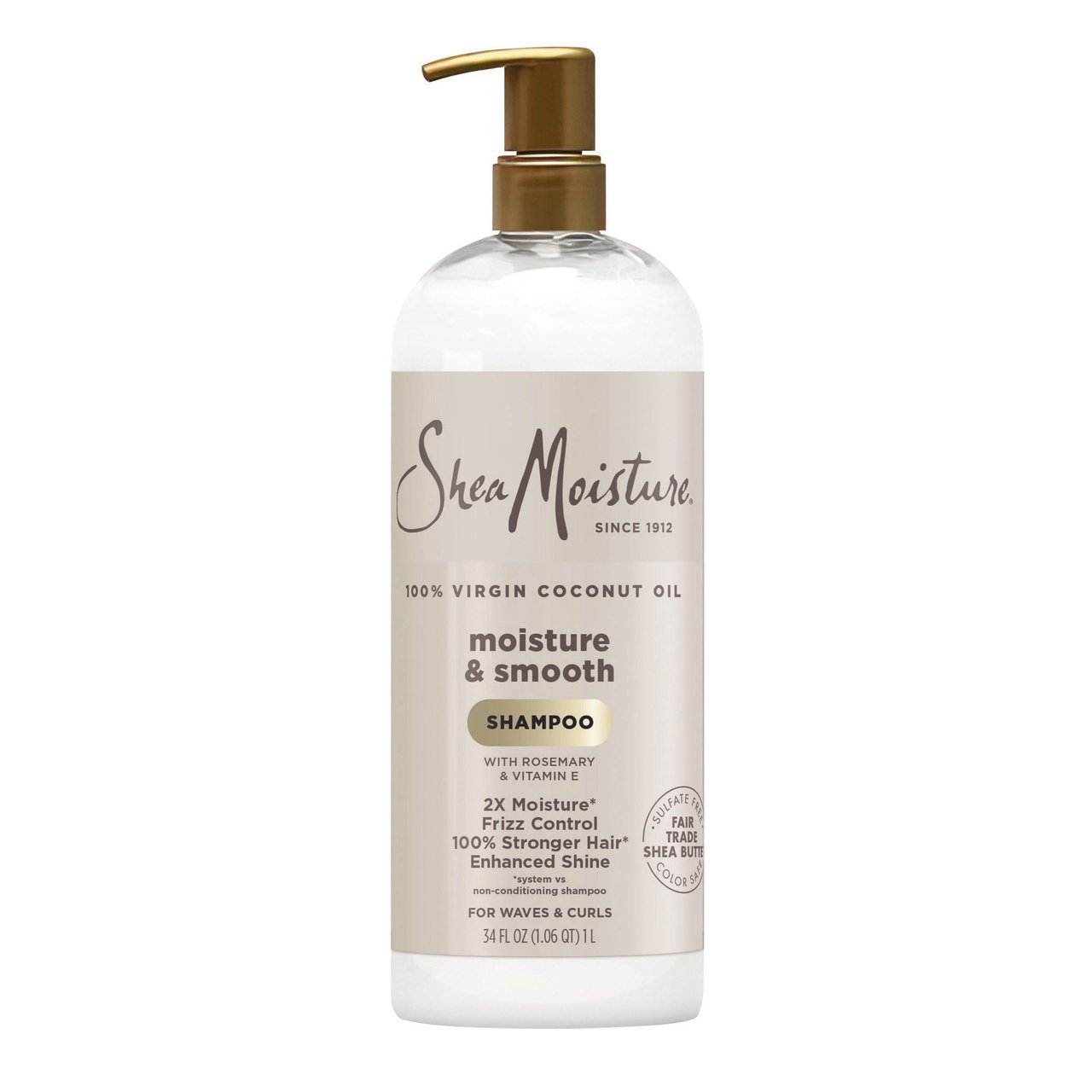 SheaMoisture Moisture & Smooth Shampoo 34 oz