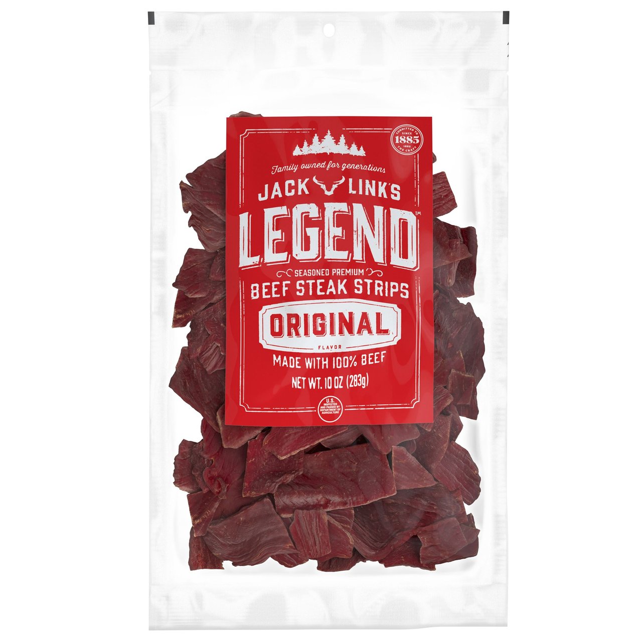 Jack Link's Legends 100% Beef Jerky 10 oz - Image 1