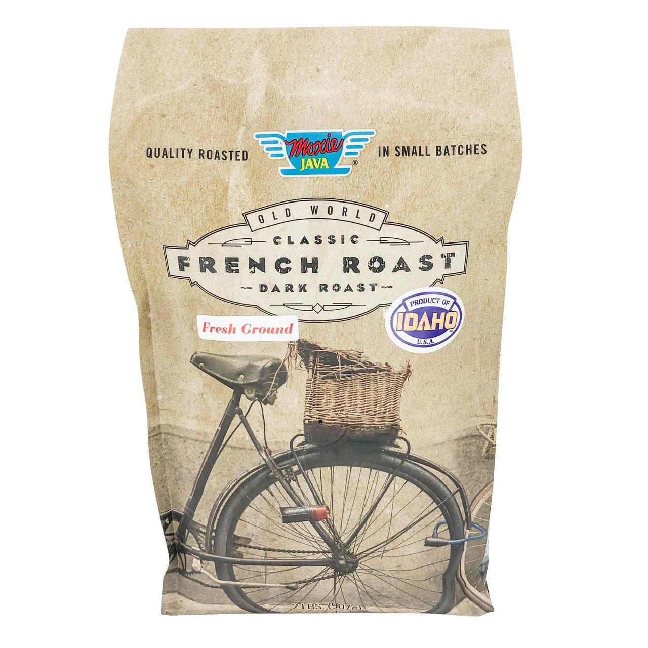 Moxie Java Old World French Roast Ground Coffee, 2 lbs - Image 1