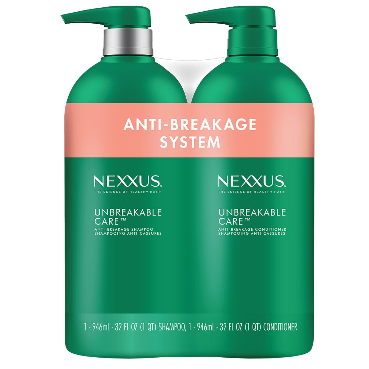Nexxus Unbreakable Care Shampoo & Conditioner - Image 1
