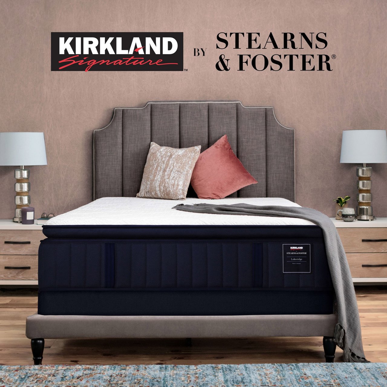 Kirkland Signature by Stearns & Foster King Mattress Only - Image 1