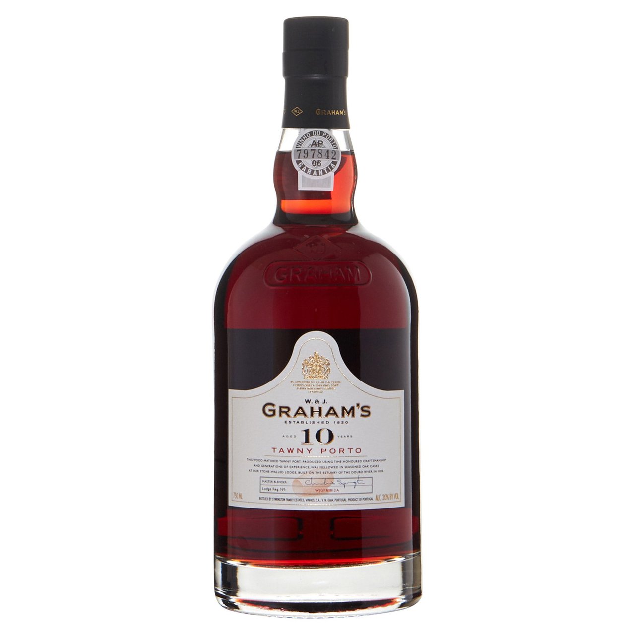 Graham's 10 Year Tawny Port Portugal 750ML - Image 1