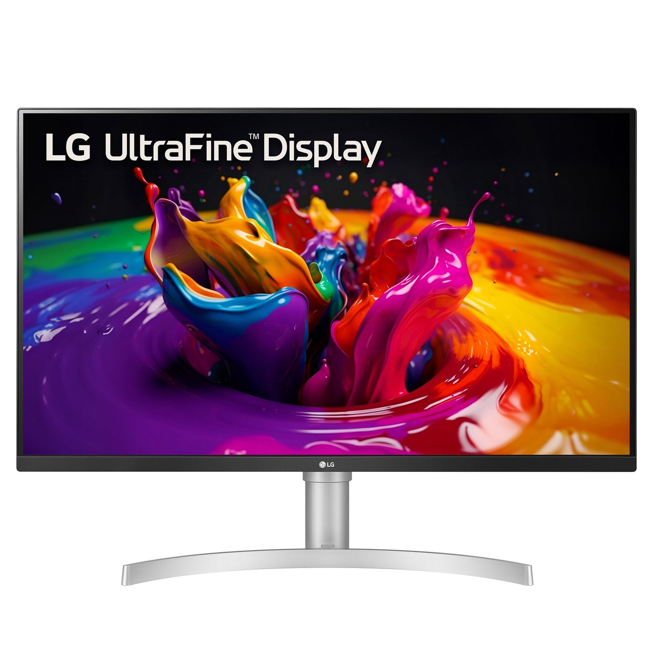 LG 32" Class 4K UHD HDR Monitor 32UN550-W - Image 1