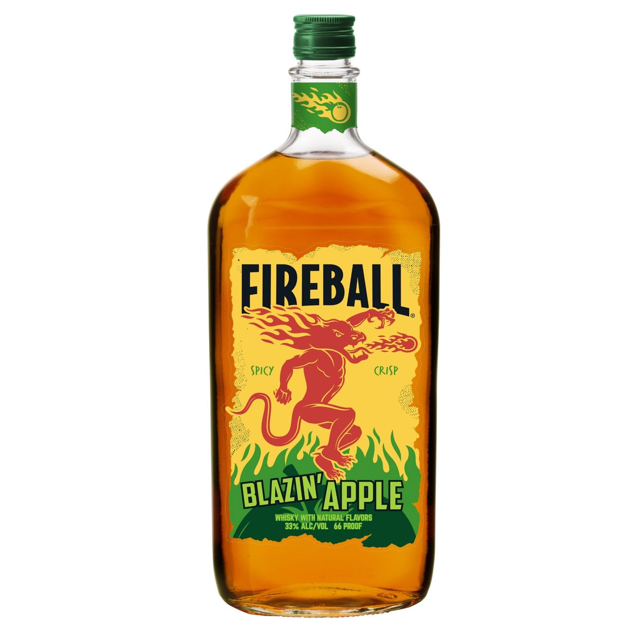 Fireball Blazin' Apple Whisky Canada 750ml - Image 1