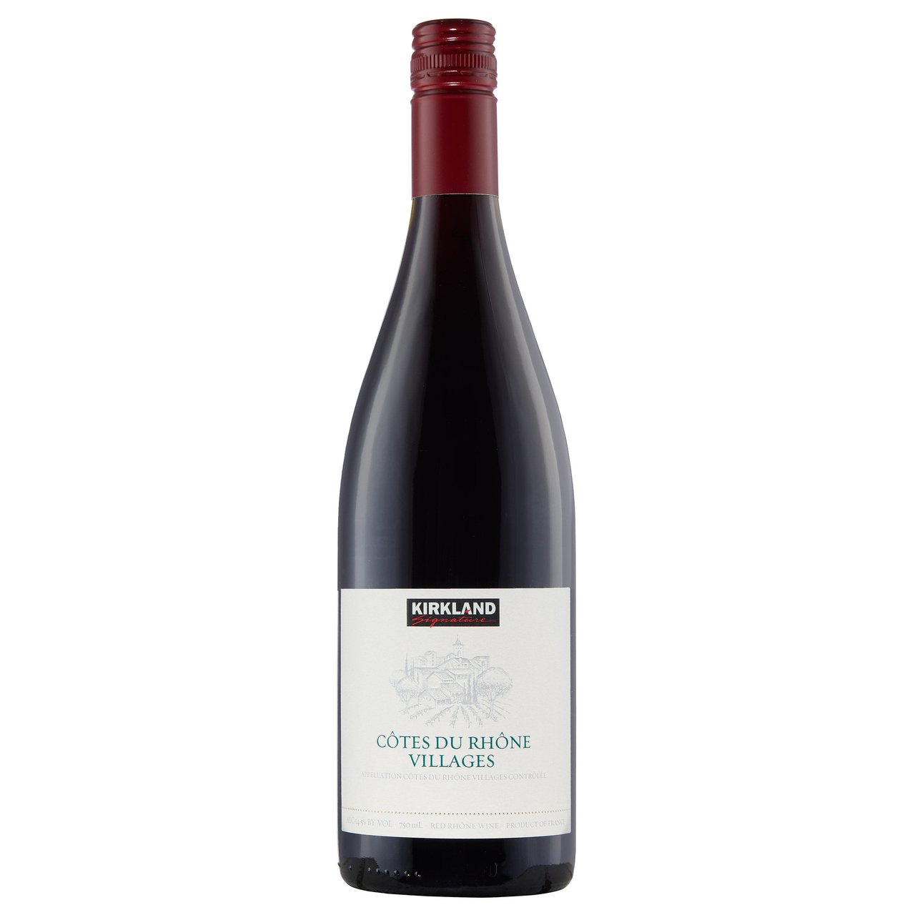 Kirkland Signature Côtes du Rhône Villages France 750ML - Image 1