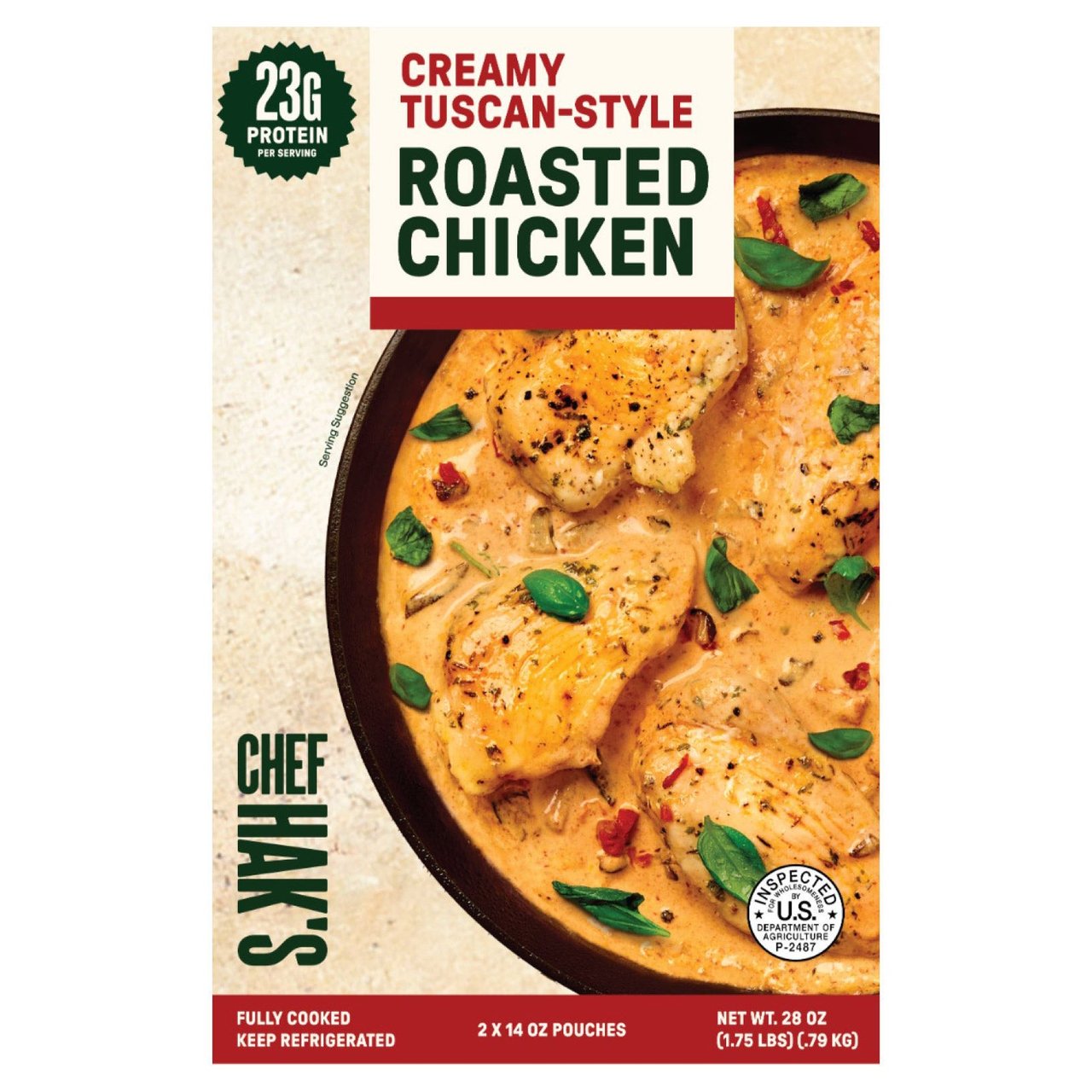 CHEF HAK'S TUSCAN ROASTED CHICKEN 28 OZ - Image 1